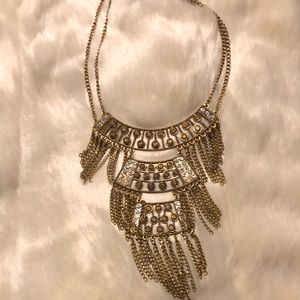 Bohemian Egyptian tassel necklace✨ (gold tone)